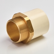 MALE ADAPTOR (BRASS THREADS)